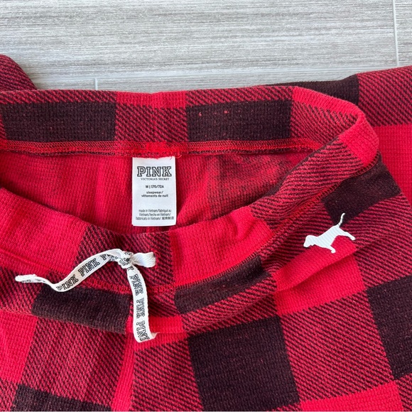 Victorias Secret Pink Buffalo Check joggers, Medium - Picture 2 of 4